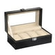 thumbnail image 2 of Estuche para Reloj Baoblaze organizador de Almacenamiento de Cuero PU 4 ranuras, 2 of 8