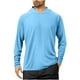 thumbnail image 2 of pstuiky manga larga de hombre, Blusa de manga larga con capucha y protector solar de verano para hombre, transpirable, de color liso top de hombre l, 2 of 6