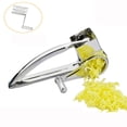 thumbnail image 2 of RKSTN Kitchen Utensils Cheese Grater Rotory with Container Stainless Steel Hand-Crank Rotary Shredder Kitchen Utensils, 2 of 4