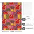 thumbnail image 2 of 6 Pcs Pioneer Flower Floral Print Pattern Kitchen Towels, Funny Microfiber Dish Towel Set, 18" X 26" Tea Towels, 2 of 6
