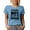 Baby Blue, variant on Funny Sorry Ladies, I'm Married to a Freaking Awesome Wife, She Bought This Shirt, Heather Grey T-Shirt, Large