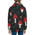 thumbnail image 6 of Kdxio Amanita Mushroom Pattern Kids Boys Girls Zip Up Hoodie 3D Printed Hooded Sweatshirt Hoody Coat with Pocket 7-12 Y-Medium, 6 of 6
