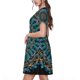 thumbnail image 2 of Balery Mandala Vestidos sueltos de manga corta para mujer, vestidos de verano 2025, vestidos casuales de corte A con vuelo., 2 of 6