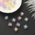 thumbnail image 5 of 30pcs 6 colors Transparent Acrylic Beads Bead in Bead Flower Mixed color 12x12.5x6mm Hole: 2.5mm 5pcs/color Acrylic, 5 of 5