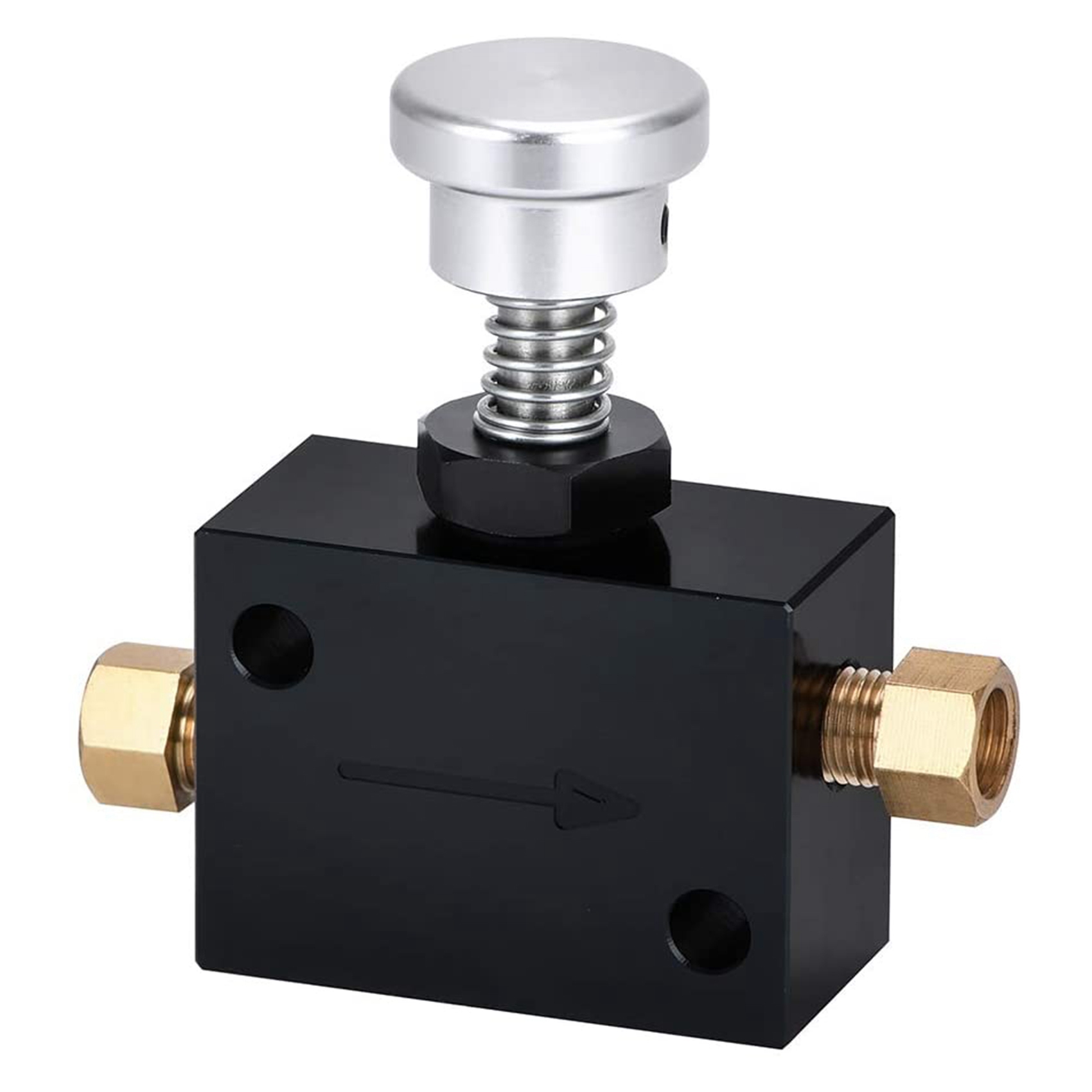 Hydraulic Brake Park Lock 1/8NPT Manual Brake Line Lock Pressure Hold