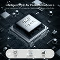 thumbnail image 4 of WAVLINK M.2 NVMe SSD Enclosure (Dual Bay), SSD Case with USB3.2 Gen 2x2 20Gbps, Supports 2x NVMe SSDs up to 16TB (8TB Each), RAID 0 for Windows/Mac/Android (Phone OTG is Required), 4 of 8