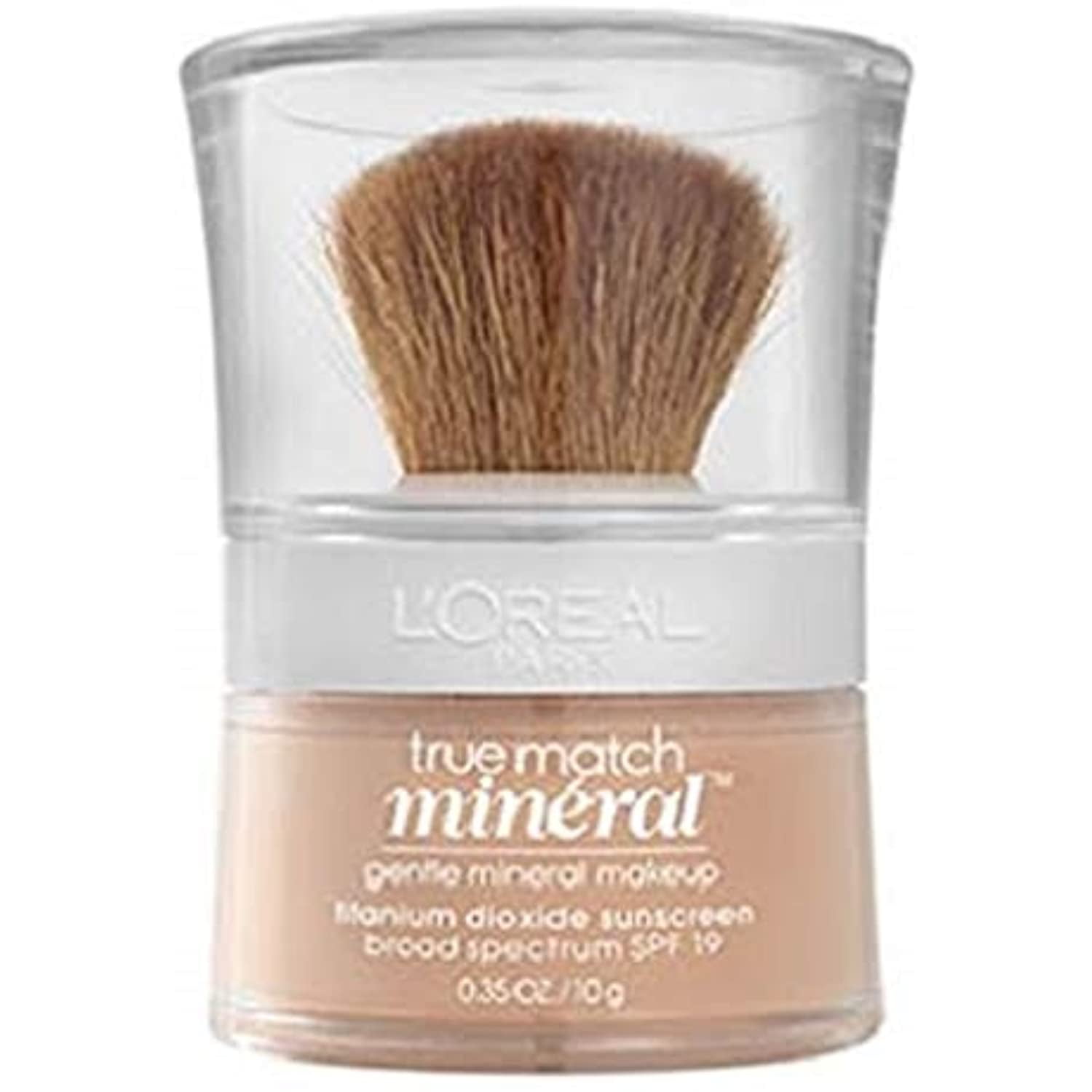 Loreal Paris True Match Mineral Loose Powder Foundation, Soft Ivory, 0.35Oz
