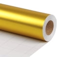 thumbnail image 1 of Rollo de papel de regalo, metal dorado mate, 43 x 10 m, 1 of 6