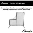 thumbnail image 5 of Champion Sports Baseball Pitching Screen - Reversible Design Baseball Pitching Screen for Versatility and Safety - Baseball Pitching Screen Easy Setup and Enhanced Protection, 5 of 6