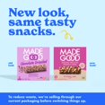 thumbnail image 3 of MadeGood Birthday Cake Chocolate Drizzled Granola Bars 5 bars, 3 of 10