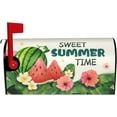 thumbnail image 2 of Summer Mailbox Cover Magnetic Standard Size 18" X 21" Tropical Plants Mailbox Covers Summer Magnetic Mailbox Covers Post Letter Box Wrap Cover Decor for Outdoor Decoration, 2 of 7