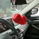 thumbnail image 2 of 1 par de dados de peluche colgantes para coche, dijes para espejo retrovisor de coche, dados de peluche peludos con puntos para el interior del coche, 2 of 5