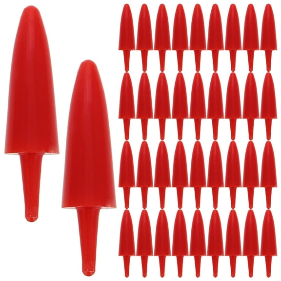 LITINKIMI Diy Snowman Kit Red Plastic 100Pcs