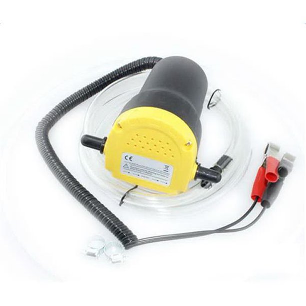 LYUMO Home Use Mini Type Electric Oil Liquid Transfer Pump Black