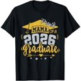 thumbnail image 2 of 100% Cotton Proud Mama Of A 2026 Graduate Grad Senior Graduation T-Shirt, 2 of 5