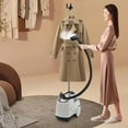 thumbnail image 3 of 1500W 3L Floor-Mounted Clothes Steamer with Adjustable Pole,Professional Garment Steamer  110V Fast Heating,for Home & Commercial Use, 3 of 13