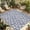 Dark Blue, variant on Navy Blue Floral Outdoor Rug for Patio/Deck/Porch, Non-Slip Large Area Rug 5 x 7 Ft, Vintage Art Flowers Pattern Indoor Outdoor Rugs Washable Area Rugs, Reversible Camping Rug Carpet Runner