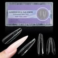 thumbnail image 1 of 240pcs Sandwich Dual Nail Forms para Extensión Rápida de Uñas 15 Tamaños Reutilizables, 1 of 7