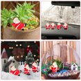 thumbnail image 1 of unbranded 12Ud Miniaturas De Santa Claus En Resina Para Decorar Salón Pared Y, 1 of 6