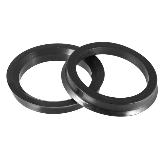 Plastic 67.1mm to 54.1mm Car Hub Centric Rings Wheel Bore Center Spacer 2pcs