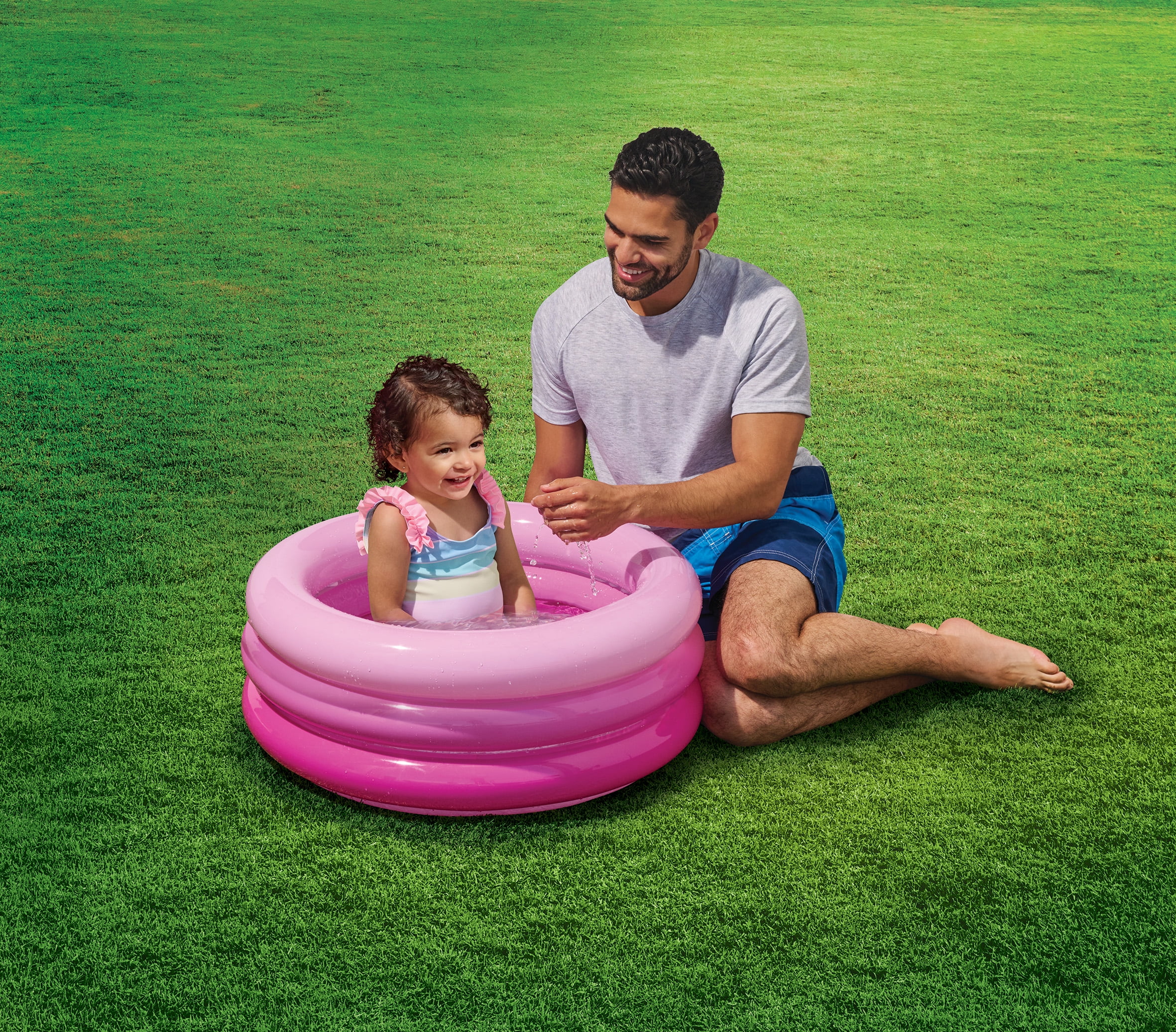 Bluescape Pink 3 Ring Mini Pool