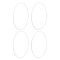 thumbnail image 1 of 4PCS 16 Inch Wheel Rim Protector Anti Scratch Self Adhesive Aluminum Alloy Wheel Edges Trim Protector Ring, 1 of 7