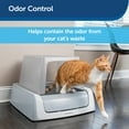 thumbnail image 3 of Caja de arena para gatos con capucha de privacidad PetSafe, sin cuchara, gris, 3 of 6