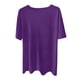thumbnail image 4 of Men's Casual Solid Color V-Neck Gentleman's Business Short Sleeve Fitness T-Shirt M, 4 of 4