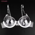 thumbnail image 2 of COOLMX Moda Transparente Push Up Sujetador Correa Invisible Sujetadores Mujeres Con Aros Nuevo, 2 of 5