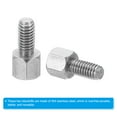 thumbnail image 4 of Uxcell M3x4mm+6mm Male-Female Hex Standoff Screws, Stainless Steel PCB Standoffs for Motherboards, 20 Pack, 4 of 4