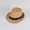 thumbnail image 1 of Sombreros unisex de ala corta para hombres y mujeres + sombreros de paja, sombreros de malla refrescante, sombreros de moda, sombreros clásicos de ala corta Panamá Jazz Hat, 1 of 5