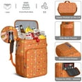 thumbnail image 5 of Insulated Lunch Backpack Cooler 20L for Outdoor Enthusiasts - Lightweight Leak-Proof Cooler Bag for Hiking Travel Work, Multi-Pocket Design Holds American Food Breakfast Junk Food, D, 5 of 5