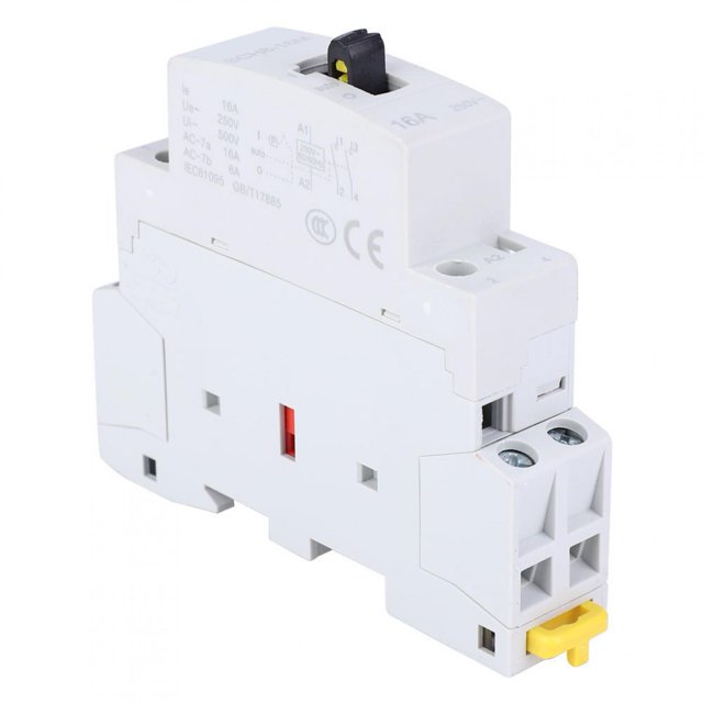 Motor doméstico, 2P16A Contactor de CA doméstico Interruptor de control NC Sin interruptor de control Altamente recomendado