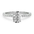 thumbnail image 3 of 5 Carat IGI Certified Oval Shape Lab Grown Diamond Engagement Ring | 14K White Gold |Emily Eternity Diamond Ring | FG-VS1-VS2 Quality Friendly Diamonds, 3 of 6