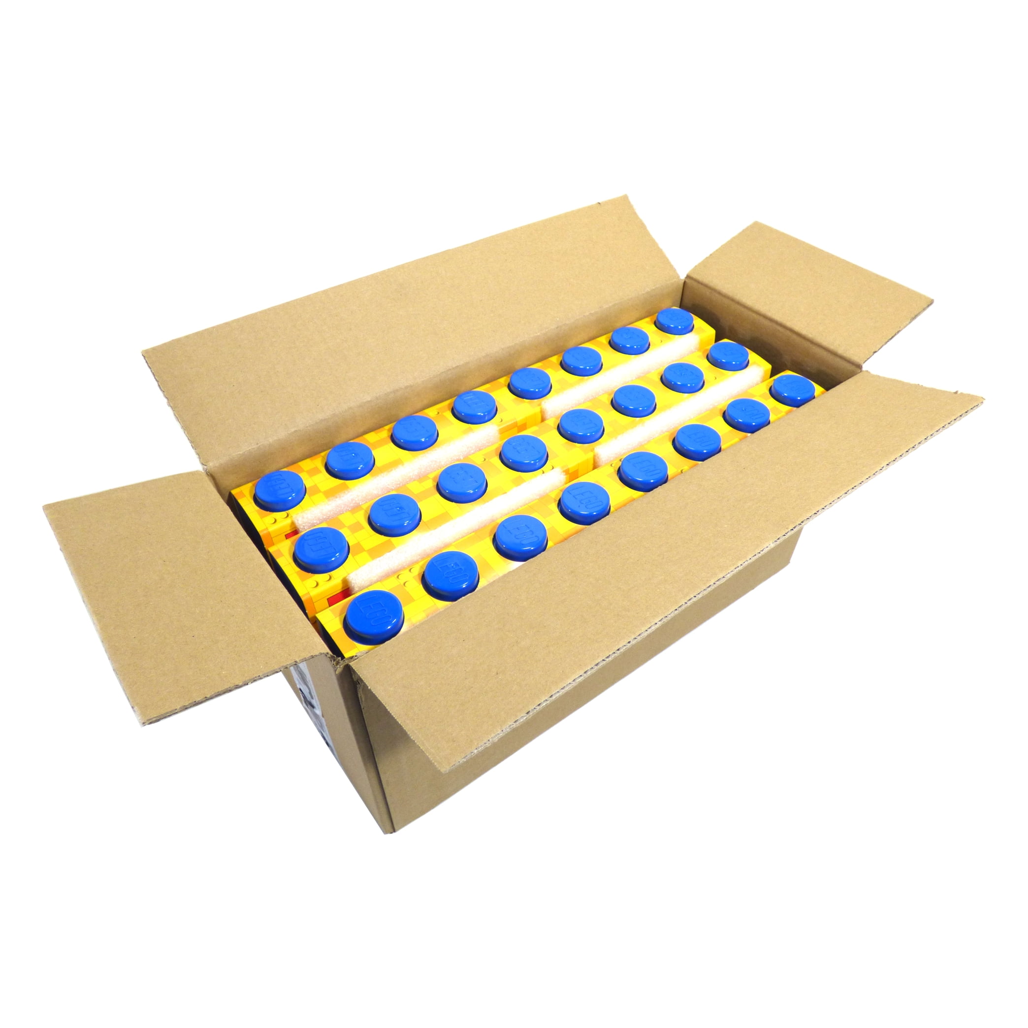 LEGO Storage Products: 40660005X3 Minifigure Display Case 16 (Pack of 3) Bright Blue NEW