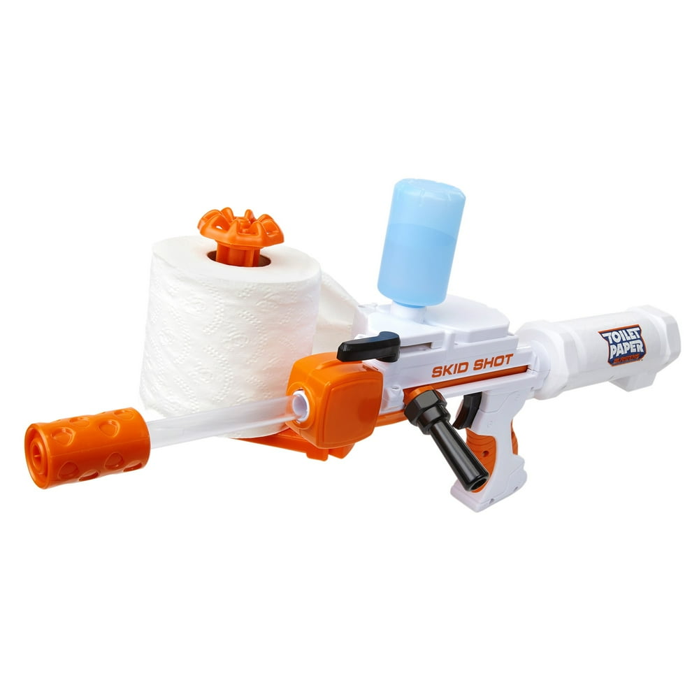 Toilet Paper Blaster Skid Shot