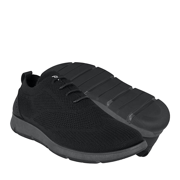 TENIS CASUALES CABALLERO FUROR 24222 TEXTIL NEGRO