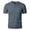 GY108_Gray, variant on Men's Fitted Stretch Short Sleeve Henley Shirt Gym Athletic V Neck Casual T-Shirt Summer Button Down Mesh Tops Wine M