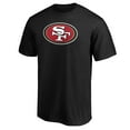 thumbnail image 2 of Men's Fanatics Black San Francisco 49ers Primary Logo T-Shirt, 2 of 3