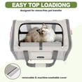 thumbnail image 3 of Transportín de mascotas GAPZER aprobado por American Airline para gatos de 15 a 25 libras, 3 of 9