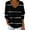 Black1, variant on LIaqionyy Womens Plus Size Striped Long Sleeve T Shirt V Neck Basic Tee Casual Loose Fall Tops Trendy Outfits