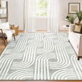 thumbnail image 5 of Homhougo- Modern Arch Pattern Carpet Rug, Washable Living Room Rug for Bedroom Office, Non Slip Design, 5 of 7