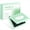 Green Shell - Black Ink, variant on Black Ink Pad with Snap Closure, Large Stamp Pad for Rubber Stamps, 4.33"x2.76", Premium Felt Pad for Office, Crafting and Scrapbooking Supplies, Red Shell - Red Ink