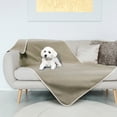 thumbnail image 7 of Kritter Planet Softness Waterproof Blanket for Dog&Pet Protective Couch,Floor and Fet Box,Decorated Home,Outdoor,Taupe, 7 of 7