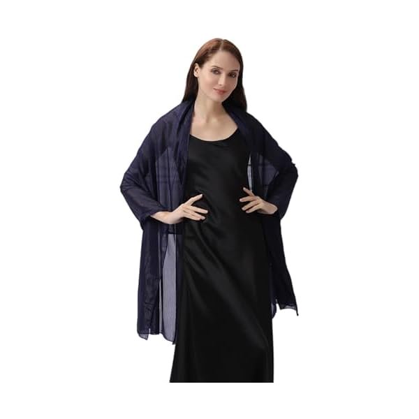 wonima44 SK Studio Chiffon Scarfs formal Shawls for Evening Dresses Wedding Shawl Wraps Bridal Scarve for Women