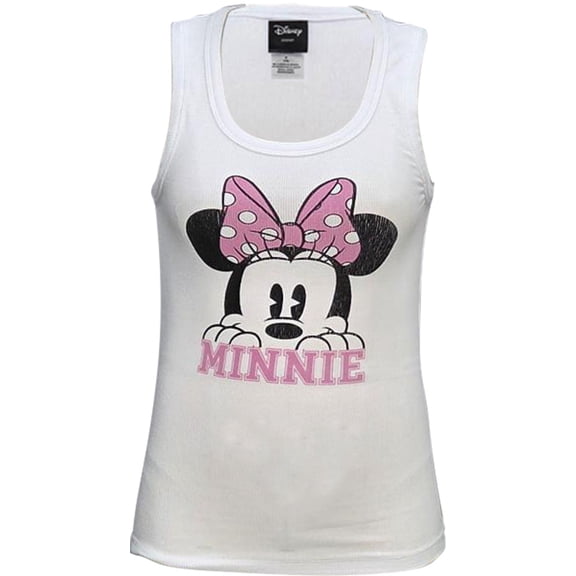 Adult Disney Minnie Face Tank Top