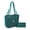 Turquoise, variant on Montana West Vintage Western Tooling Tote Bag & Wallet Set for Women | Studded Top Handle Shoulder Handbag, Turquoise