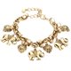 thumbnail image 1 of Tobilleras Vintage Para Mujer Elefante Colgante Encantos Cadena Playa Verano Pie Tobillo Pulsera Yuarrent AP006264-02, 1 of 6