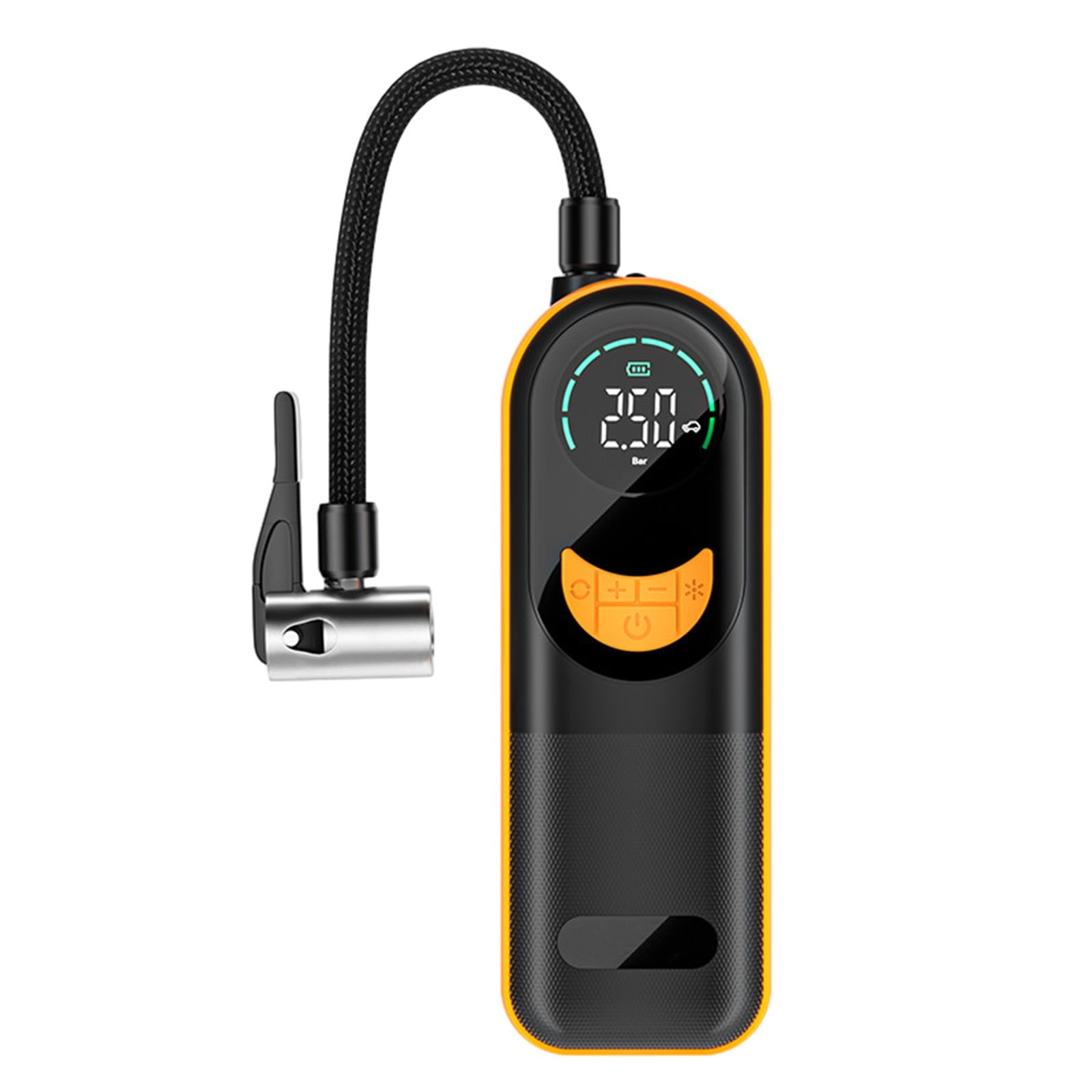 Car Tire Inflator Digital Tire Pressure Car Pump Portable Automotive Wireless High Voltage Pump Car Tire Pump
