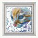 thumbnail image 2 of Kit de punto de cruz estampado Sunnimix Gato de Acuarela 14CT 32x32cm, 2 of 8